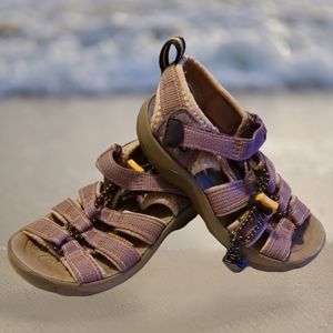 Keen kids waterproof purple sandals size 12